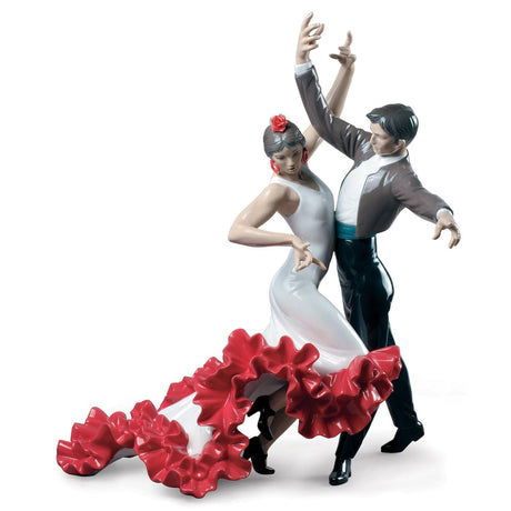 Lladró Figurina Flamenco 44x38cm Porcellana