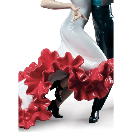Lladró Figurina Flamenco 44x38cm Porcellana