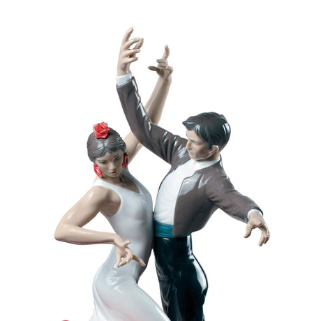 Lladró Figurina Flamenco 44x38cm Porcellana