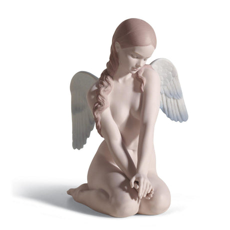 Lladró Figurina Angelo Bello 20x14cm Porcellana