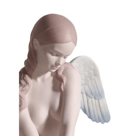 Lladró Figurina Angelo Bello 20x14cm Porcellana