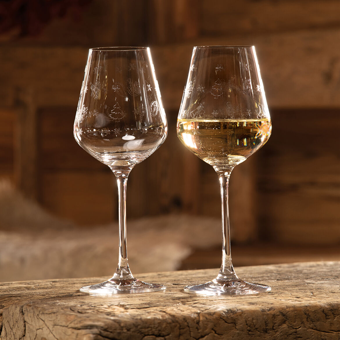 VILLEROY & BOCH Toy's Delight Calice Vino Bianco Set 2 Pezzi 380ml Tavola Natale