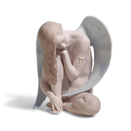 Lladró Figurina Angelo Meraviglioso 17x16cm Porcellana