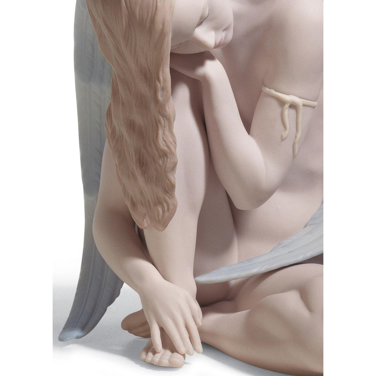 LLADRO' Figurina Angelo Meraviglioso 17x16cm Porcellana