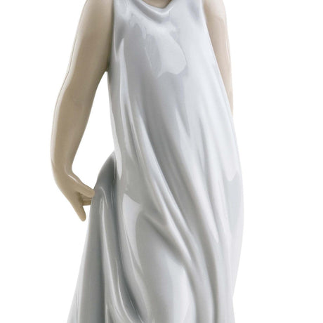 Lladró Figurina Bimba Amica Delle Farfalle 21x8cm Porcellana