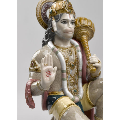 Lladró Figurina Hanuman 27x15cm Porcellana