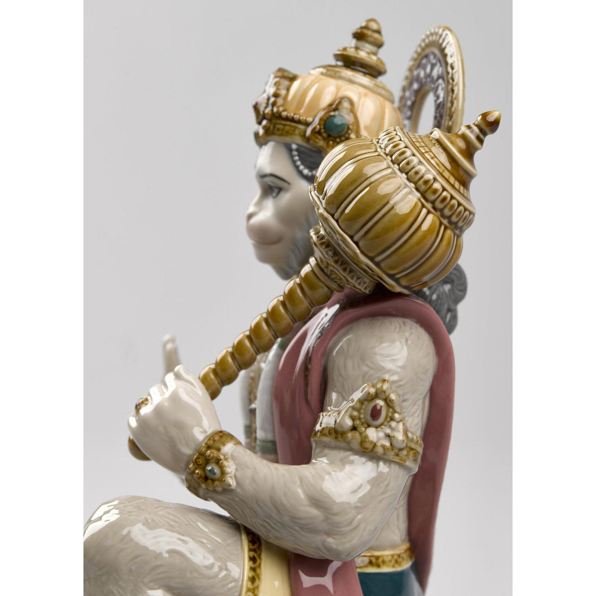 Lladró Figurina Hanuman 27x15cm Porcellana
