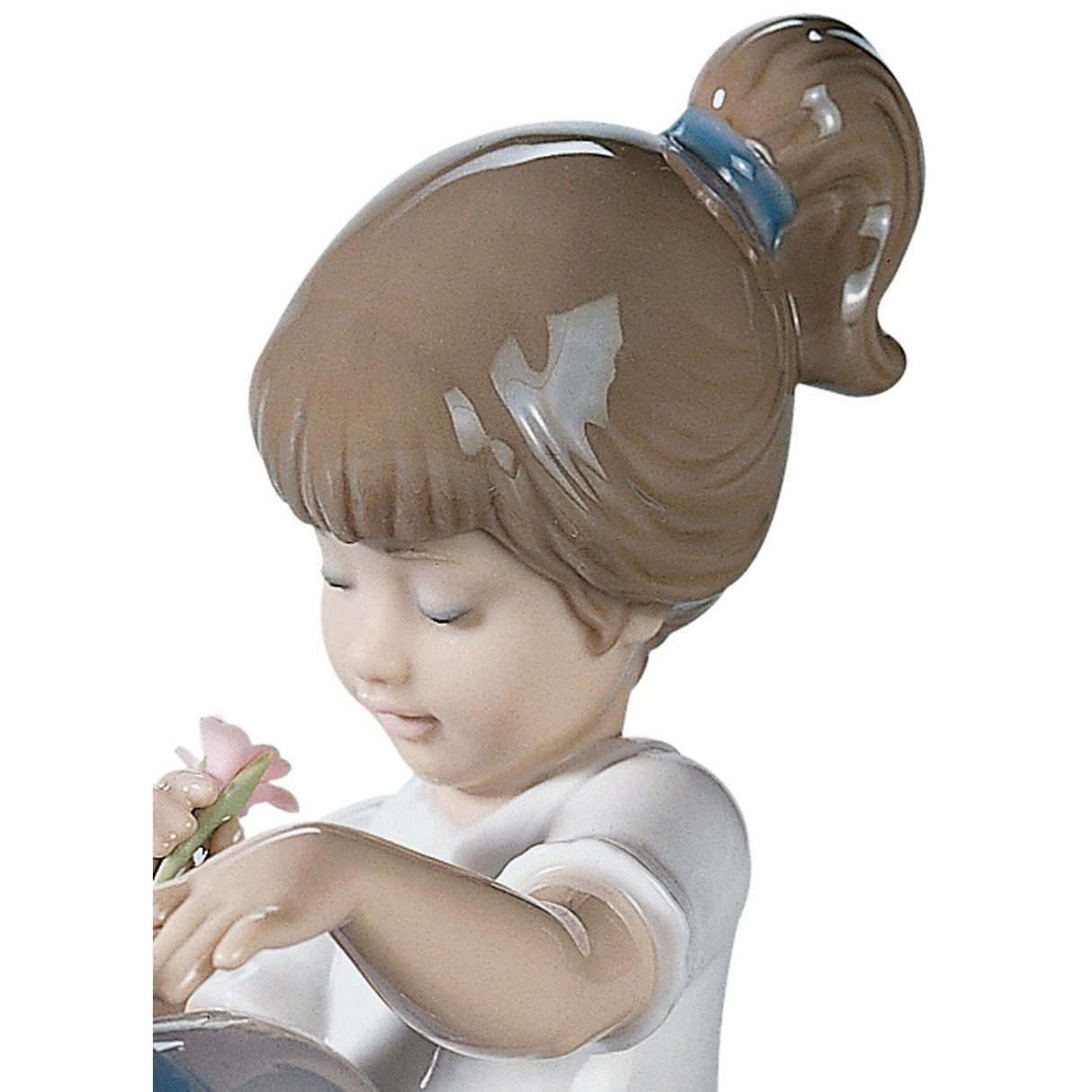 Lladró Figurina Bimba Un Tocco D'Eleganza 15x13cm Porcellana