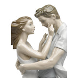 Lladró Figurina Coppia L'Ebbrezza Dell'Amore 31x33cm Porcellana