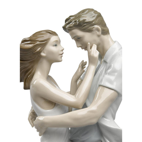 Lladró Figurina Coppia L'Ebbrezza Dell'Amore 31x33cm Porcellana