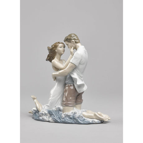 Lladró Figurina Coppia L'Ebbrezza Dell'Amore 31x33cm Porcellana