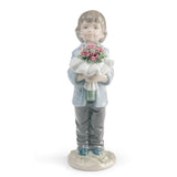 Lladró Figurina Ti Meriti Il Meglio 18x7cm Porcellana