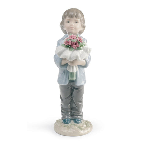 Lladró Figurina Ti Meriti Il Meglio 18x7cm Porcellana