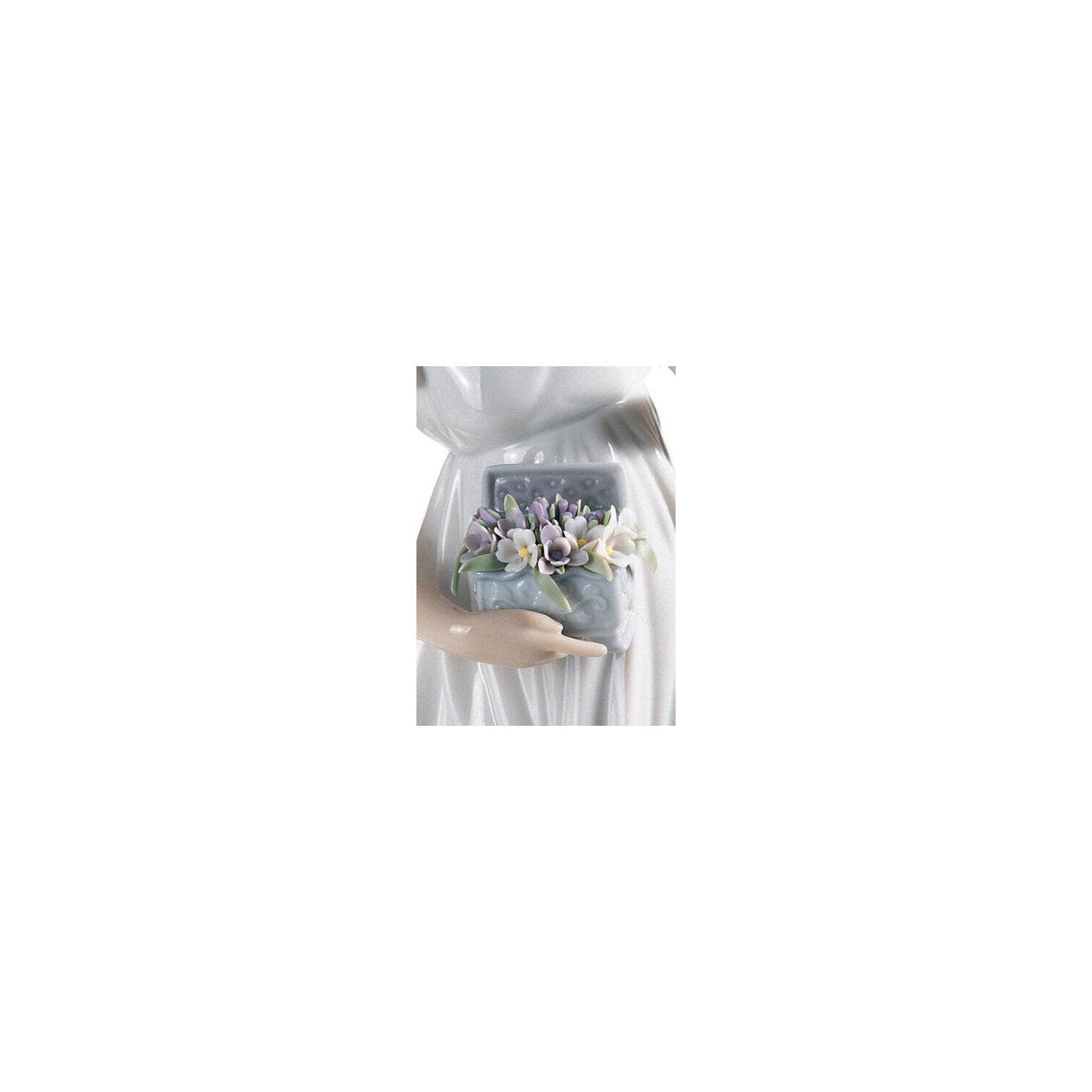 Lladró Figurina Donna Tesori Della Terra 33x15cm Porcellana