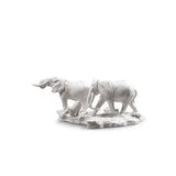 Lladró Scultura Savana Africana Animali Selvatici 29x120cm Porcellana