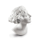 Lladró Vaso Busto Donna Daisy 26x17cm Porcellana