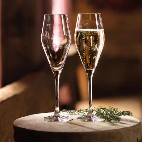 VILLEROY & BOCH Toy's Delight Flute Calice Champagne Set 2 Pezzi 260ml Natale