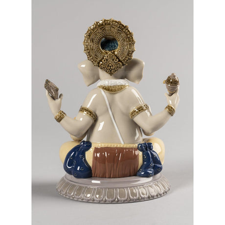 Lladró Figura Lord Ganesha 24x16cm Porcellana