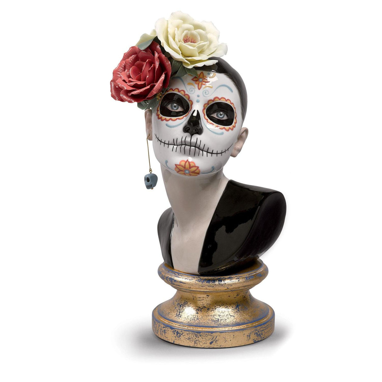 Lladró Figurina Bella Catrina Edizione Limitata 31x19cm Porcellana