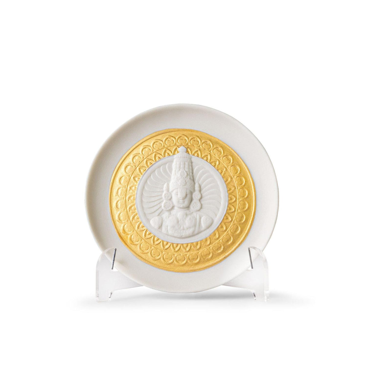 Lladró Piatto Lord Balaji 10x10cm Porcellana
