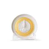 Lladró Piatto Lord Balaji 10x10cm Porcellana