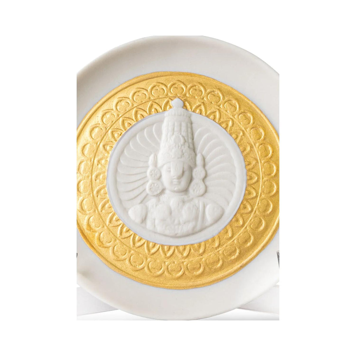 Lladró Piatto Lord Balaji 10x10cm Porcellana