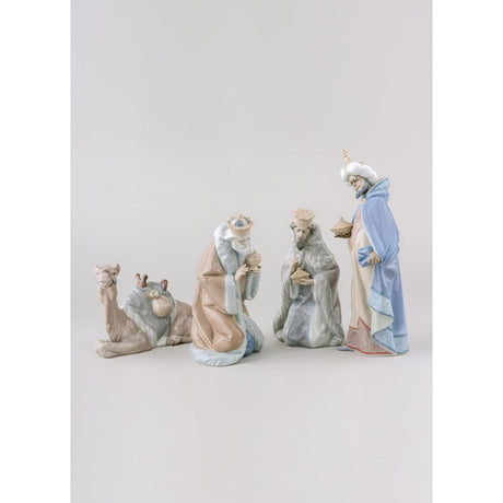 Lladró Figurina Natività Re Baldassarre II 33x15cm Porcellana