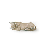 Lladró Figurina Natività Bue 7x22cm Porcellana