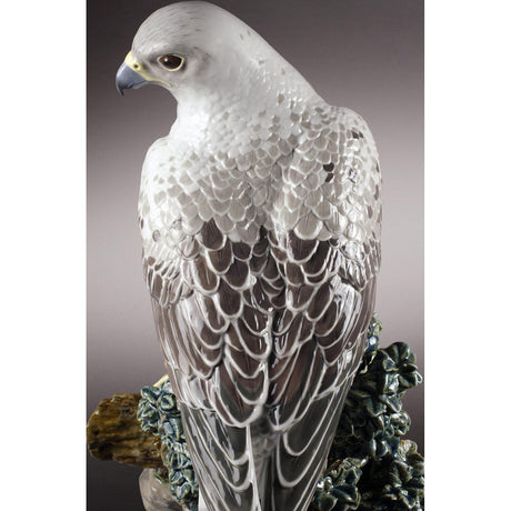 Lladró Scultura Nobile Falco Edizione Limitata 41x35cm Porcellana