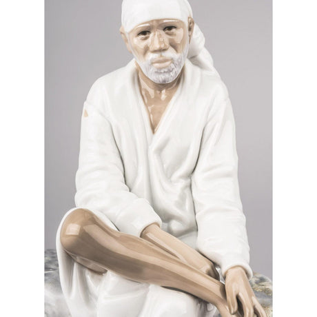 Lladró Figurina Sai Baba 26x18cm Porcellana