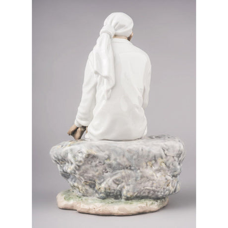 Lladró Figurina Sai Baba 26x18cm Porcellana