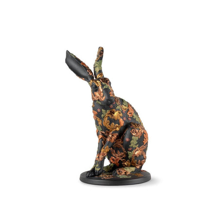Lladró Scultura Lepre De la Foresta Serie Limitata 32x19cm Porcellana