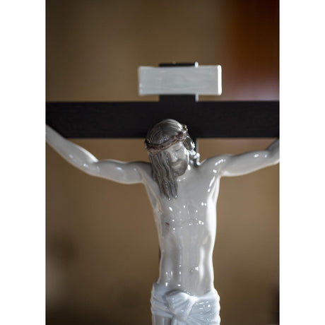 Lladró Figurina Il Nostro Salvatore Soprammobile 60x28cm Porcellana