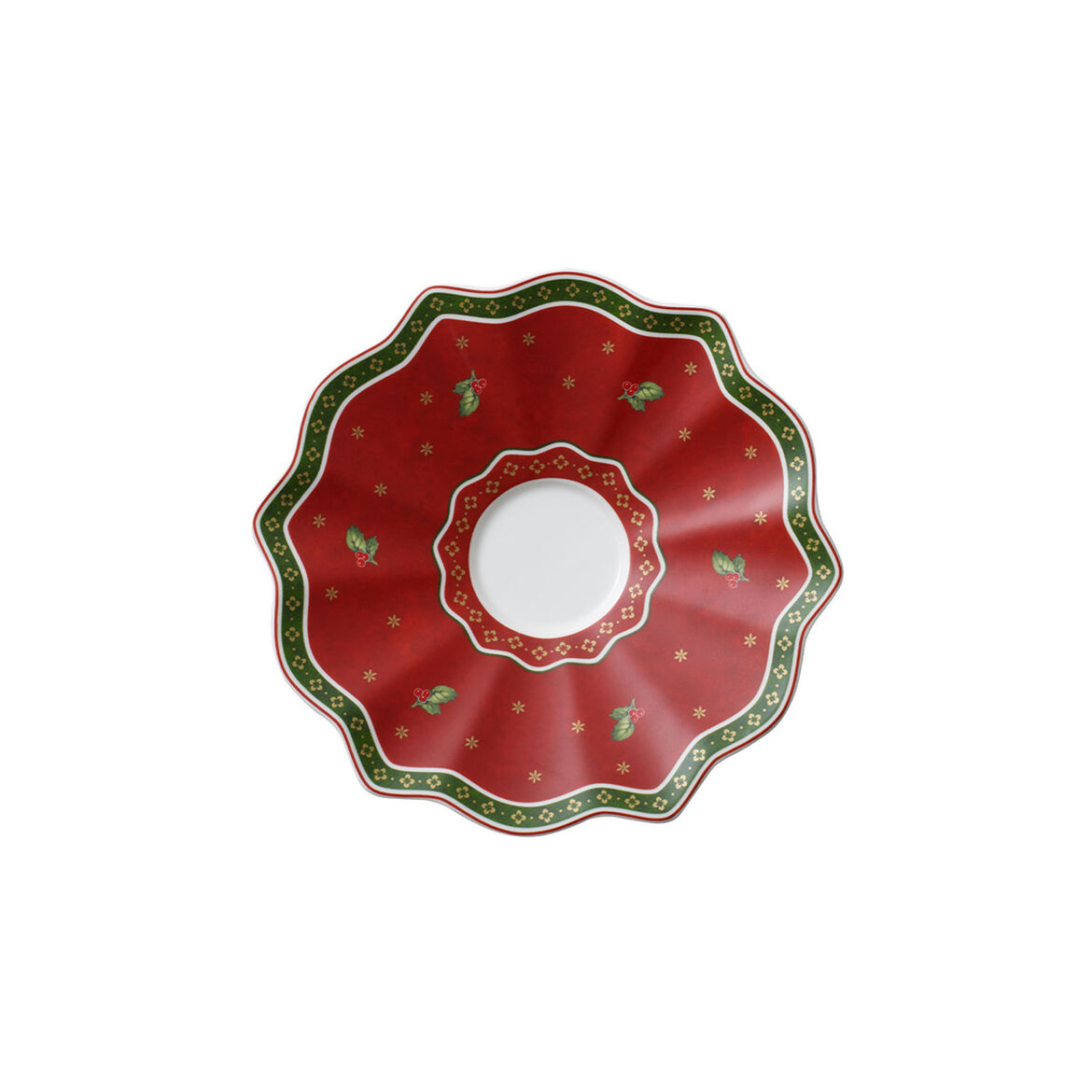 VILLEROY & BOCH Toy's Delight Piattino Tazza Tè 6 Pezzi Tavola Natalizia Natale