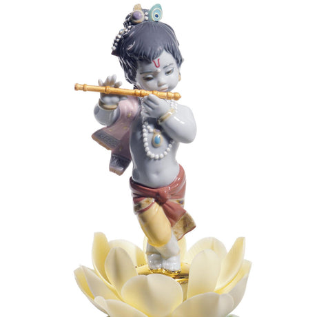 Lladró Figurina Bal Gopal 24x12cm Porcellana