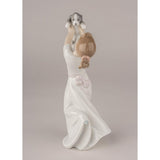 LLADRO' Figurina Bimba Diventeremo Grandi Amici 22x12cm Porcellana