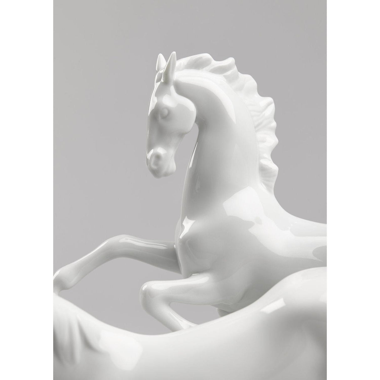 Lladró Figurina Cavalli 30x38cm Porcellana
