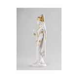 LLADRO' Scultura Sita Lustro Oro 29x8cm Porcellana