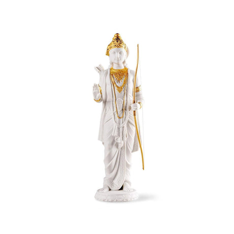 Lladró Scultura Rama Lustro Oro 30x10cm Porcellana