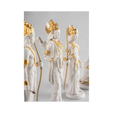 LLADRO' Scultura Rama Lustro Oro 30x10cm Porcellana