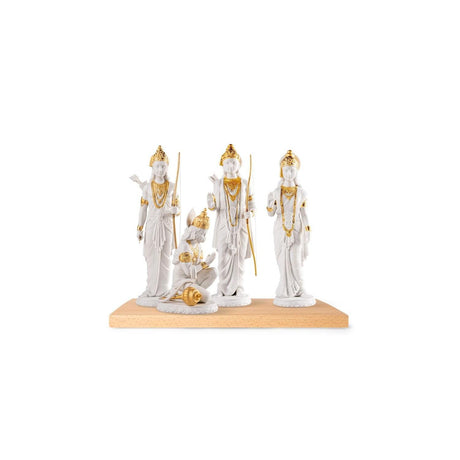 Lladró Scultura Rama Lustro Oro 30x10cm Porcellana