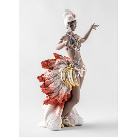 Lladró Scultura Dea D'Ebano 52x36cm Porcellana