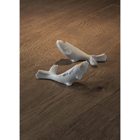 Lladró Accessorio Koi Dorato Lucido 4x9cm Porcellana