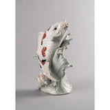 Lladró Figura Carpe Koi 31x21cm Porcellana
