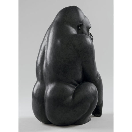 Lladró Figurina Gorilla 36x22cm Porcellana