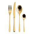 SAMBONET Taste Servizio Tavola Posate Set 24 Pezzi Oro PVD Acciaio Inox