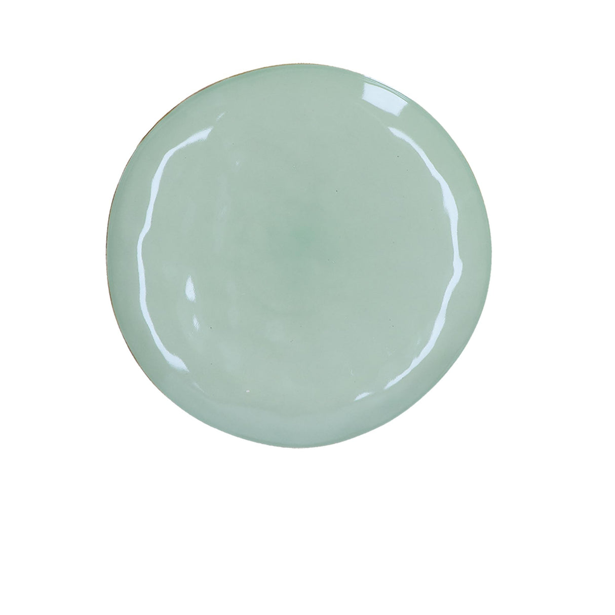 ROSE & TULIPANI Concerto Piatto Piano Te' Verde 27cm Stoneware