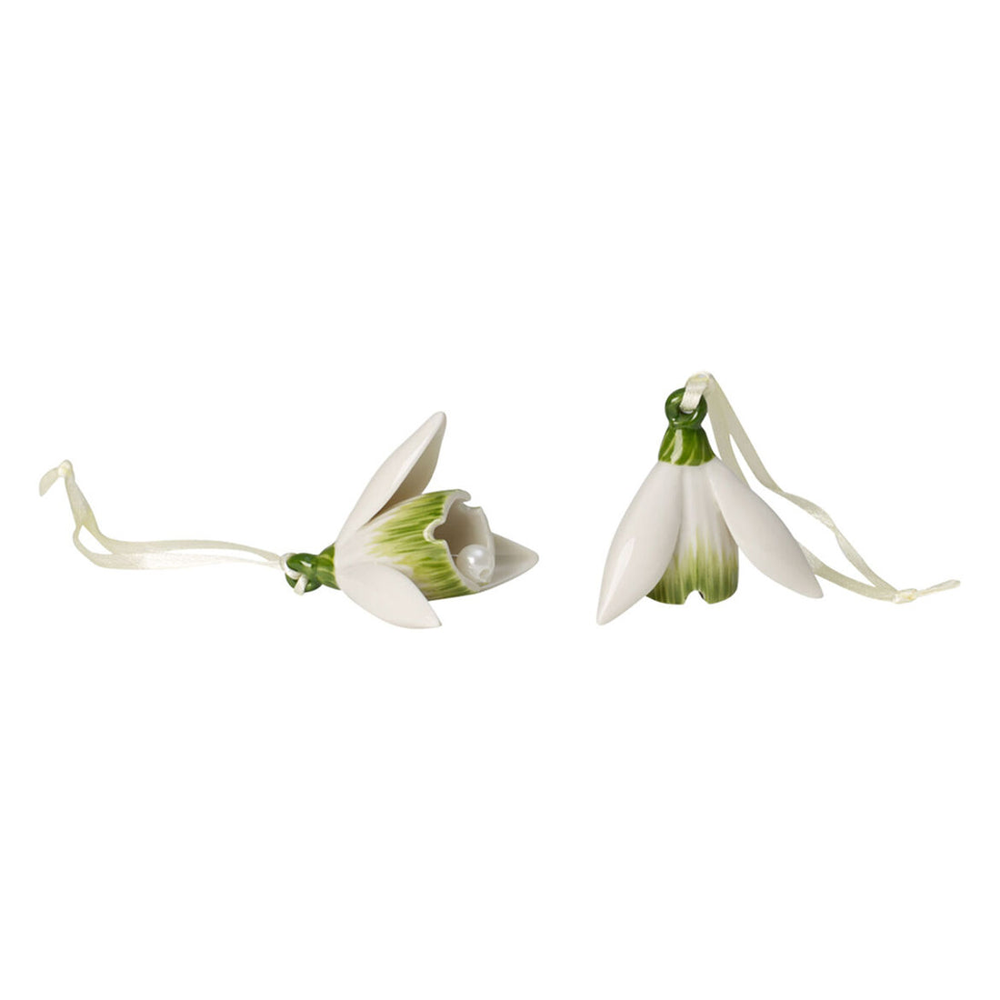 VILLEROY &amp; BOCH Mini Flower Bells Set 2 Campanelle Fiore Decorazione Pasqua