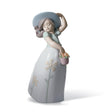 Lladró Figurina Bimba Piccola Margherita 18x10cm Porcellana