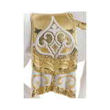 LLADRO' Scultura Cavallo Cortigiano Lustro Oro 42x40cm Porcellana